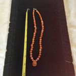 Rust Color Carnelian Beaded Necklace Photo 8