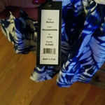 Romeo + Juliet Couture Romeo & juliet Blue/White dress Photo 3