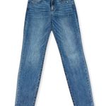 4/$15 SNEAK PEEK DISTRESSED SKINNY JEAN BUTTON ZIP FLY. ACID WASH BLUE JEANS Size undefined Photo 0