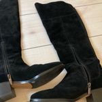 Vince Camuto Black Suede Over-the-Knee Boots | Size 7 Photo 3