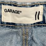Garage Women’s  Denim Jean Cutoff Distressed Light Wash Shorts Size 11 High Rise Photo 6