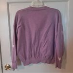 Romwe Purple Butterfly Cardigan Sweater Photo 2