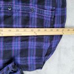 EXPRESS  Women's Long Sleeve Shirt Plaid Flannel Size XS Photo 3