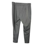 Ann Taylor  LOFT Pull-On Black & White Houndstooth Pants Women's XL Photo 3