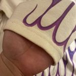 Harley Davidson  Purple Glitter Flame Top Long Sleeve XL Photo 7