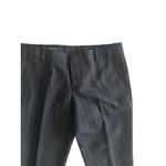 Gucci Women’s Black Pinstripe Ankle Pants Size IT 40 Photo 2