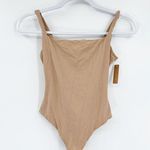 SKIMS Fits Everybody Clay Square Neck Bodysuit Size Small NWT Photo 1