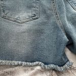 Tinseltown NWT Distressed Light Blue Mom Relaxed High Rise Shorts, size 0 Photo 14