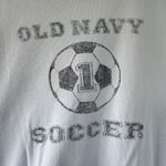 Old Navy Y2K Soccer Dollbaby Ringer Tee 100%Cotton Size Medium Photo 1
