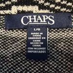 CHAPS southwest vest in Large. Black/white. Good used condition. Photo 1