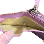 Salvatore Ferragamo  Pink Wallet with Gold Accent Photo 8