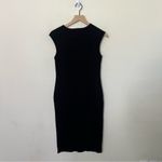 James Perse  Black Sleeveless Fitted Black Dress Textured Womens Size 2 / US M Photo 3