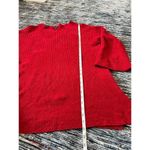 Eileen Fisher Red Pullover Sweater Flare Sleeve Womens plus Size 1X Photo 7