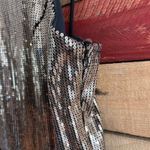 Bebe Black Jumpsuit With Gold Sequins Size 4 Photo 4