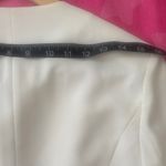 Mustard Seed  Cream Blazer with Asymmetrical Zipper Photo 6