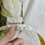 H&M PUFF-SLEEVED DRESS LEMONS TROPICAL FLORAL MINI SUMMER SMOCKED LINEN Sz S Photo 12