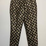 Ann Taylor Factory Cheetah Gold & Black Pants Photo 3