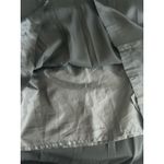 Women's Black Pleated 100% Silk Midi Skirt by Anna Giardini, Sz: 10 (b43) Photo 4