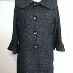 Women's Studio Work Gray Multicolor Tweed Cardigan L Size L Photo 0