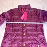 Lilly Pulitzer “Tonia” Puffer Jacket Amarena Cherry Size 0 NWT Photo 2