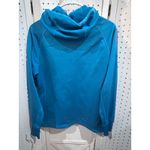 Nike  Therma Fit Teal Hoodie Long Sleeve Pullover Sweatshirt Women's Medium Photo 4