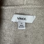 Vince Wool Cashmere Blend Beige Open Drape Front Cardigan Sweater Womens XS Photo 3