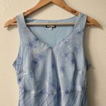Pastel blue chiffon maxi dress Size 8 Size M Photo 2