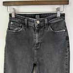 BDG Kick Flare High Rise Crop Jeans Washed Black Size 24 Photo 2