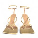 Bottega Veneta  Square Toe Wedge‎ Sandals NEW Photo 1