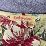 Fresh Produce T-Shirt Yellow Floral Flamingo Print Tropical Vacation Tee Size S Photo 5