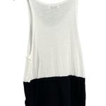 Ports 1961 Tank Top Made in Italy White Black Colorblock Drawstring Waist XS Photo 5