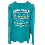 Champion , Ohio, Ohio State, buckeyes size large, long sleeve blue crewneck T-shi Photo 5