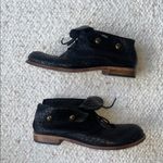 Patricia Nash  Sabrina Perforated Ankle Boot Italian Leather Black 7.5 Photo 2