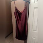 Forever 21 Maroon/Red/Burgundy Satin Dress ✨ Photo 3