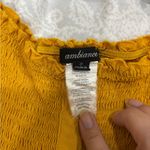 Ambiance Gold Buttoned Pleated Midi Dress Yellow Photo 2