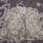 ZARA  gold foiled Cami Top Photo 2