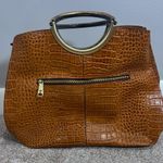 Patricia Nash Arenzano Leather Double Ring Shopper Designer Luxury Animal Print Photo 8