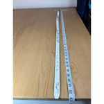 Ed Hardy VTG Y2K  Womens Belt White Leather Studded Thin Handmade Grunge Large Photo 6