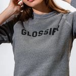 Glossier Sweatshirt Gray Photo 0