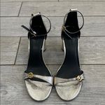 Rebecca Minkoff Champagne Gold Heels with Buckles Photo 6