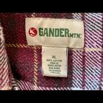 Gander mountain Flannel Plaid Shirt/Jacket Shacket Photo 4