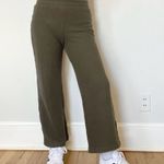 Abercrombie & Fitch Abercrombie Green Knit pants Photo 0
