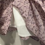 Hazel Flowy Purple Floral Tiered Mini Dress Size XS Photo 6