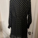 Black and Gold Polka Dot Dress Photo 1