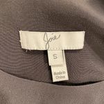 Joie  Trudy Tank 100% Silk Dress Gray Cream Stripe Size Small Photo 3