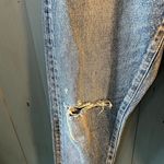 Moussy Vintage Tapered Patchwork Jeans, Size 27 Blue Photo 3