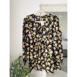 Free People  Charlie Printed Button Down Tunic Mini Dress Photo 1