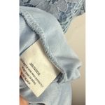 Selfie Leslie  Dress XL‎ Blue Lace Fit & Flare Mini Ruffle Hem Party Romantic Y2K Photo 5