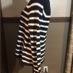 Old Navy  White and Black Striped Sweater Large Photo 10