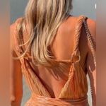 SABINA MUSAYEV ALMA DRESS Gold Size M Photo 4